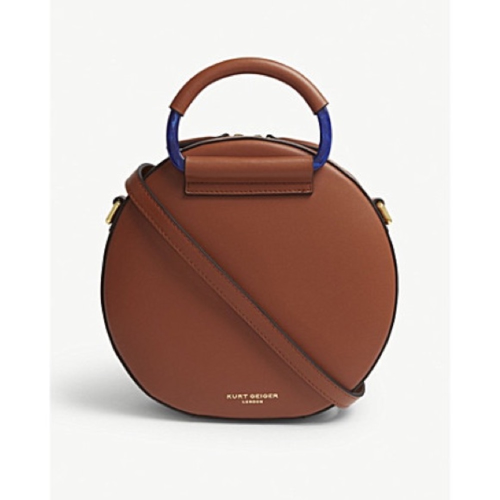 Kurt Geiger Harriet Leather Round Handbag